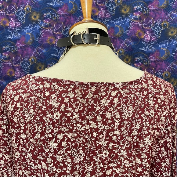 🌈 Lovely picnic floral ruffle top - Picture 6 of 12